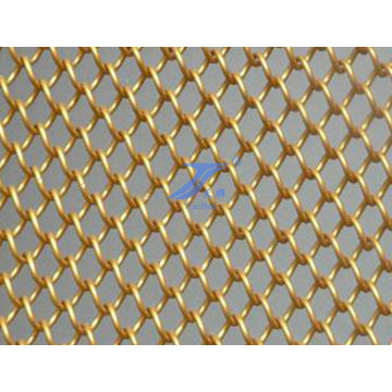 Engranzamento de fio decorativo latão Chain Link (TS-E140)